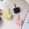 Brand Crossbody Pouch Caviar Leather Cellphone Cosmetic Bag Card Wallet Purse Mini Earphone Case 2 in 1 Can matched separated 240306