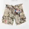 Designer Shorts Hommes Jeans Femmes Hommes Pantalons Unisexe Camouflage Cargo Printemps Eté Casual Chg23080310