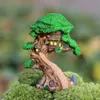 Elf Tree House Miniature Fairy Garden Home Houses Decoration Mini Craft Micro Landscaping Decor DIY Accessories Y01072689