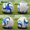 1Pc Soccer Ball Size 4 Wear Rsistant Durable Soft PU Outdoor Football Training Seamless Group Game Supplies 240228