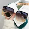 8A qualité Designer H maison lunettes de soleil 2024 nouveau style lettres simples mode femmes montrent tempérament lumière luxe UV