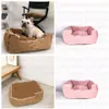 Vintage Flower Pets Pets Bed Dogs Cats Winter Warm Kennel Schnauzer Chihuahua Teddy Corgi Kennels Ins Fashion Dog Beds Sofa1951