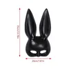 Designer Masks Rabbit Mask Cosplay Masquerade Mask Easter Bunny Mask Halloween Carnival Party Bar Nightclub Costume Sexig Half Face Mask