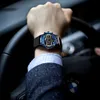 Relogio Maschulino Sinobi Watch Men Car Creative Watches Man Fashion Speed ​​Speed ​​Racing Sports Chronograph Silicone