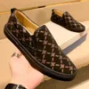 Luxe Designer Little Bee Heren Schoenen Hoge Versie Leer Casual Tij Cover Voeten Een Voet Erwt Lui Trainers 0V8Q