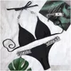 Swim Wear 2021 mais novo cristal diamante feminino maiô cor lisa encadernação y backless bikini fabricantes spot entrega esportes ou ot1nu