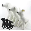 Mignon nouveaux modèles de torses d'animaux de compagnie modèles en cuir PVC Mannequins de chien support de vêtements pour animaux de compagnie S M L DMLS-001D LJ2011252226