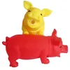 Pig Grunt Squeak Dog Toys Cat Chewing Toy Cute Rubber Pet Dog Puppy Playing Pig Toy Squeaker Squeaky With Sound Large Size302T