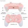 Kontrolery gier Joysticks BT Wireless Game Controller do Switch Gamepad Joystick na PC Game Pro Pro Kontroler OLED z programowalnym funkcją Obudowania L24312