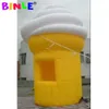 wholesale Outdoor 5m16fth Inflatable Ice Cream Tent Portable Shop Inflatable Ice Cream Stand Booth Food Kiosk For Kids Events Advertising