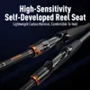 Kingdom FORTITUDE KEEL IV 2.28m 2.4m 2.7m 3.0m 3.2m Long Casting Inshore Fishing Rod FUJI MH Power MF Action High Strength Rod 240227