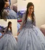 Charmante Quinceanera-Kleider, Ballkleid, lange Ärmel, Spitze, Tüll, Abschlussball, Debütantin, Sechzehn-15-Bonbon-16-Kleid, Abendkleid für 15 Jahre, 9059900