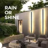 Wall Lamp Waterproof Outdoor LED Long IP65 Aluminum Light Garden Villa Porch Sconce 110V 220V Luminaire1229q