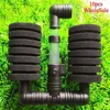 10 pcs Bio Sponge Filter Betta Fry Shrimp Aquarium Fish Tank Double Head XY-2831 Without packaging Practical C11152568