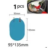 Car Stickers New 1Pcs Sticker Rainproof Film For Rearview Mirror Rain Clear Sight In Rainy Days Anti-Glare Drop Delivery Automobiles M Otsdt