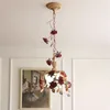 Hängslampor blomma restaurang ljus dekoration hängande för mats ljuskronor bar trappor kök ö belysning
