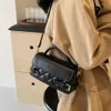 Boutique Sac à main Promotion Version coréenne minimaliste et niche pour femmes 2024 Printemps/été Nouveau Lingge Petit sac carré Haut de gamme Polyvalent Épaule