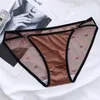 Vrouwen Slipje 2024 Sexy Kanten Ondergoed Panty Voor Dames Delicate Zachte Comfortabele Vrouwen Mesh Lace-up Boog Knoop laagbouw