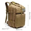 Men Hiking Backpack Big Capacity Army Tactical Men Backpack Military Camouflage Travel Outdoor Hiking Backpacks 240227
