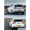 VWゴルフ8 MK8 GTI 20 20-2023 Taillights LED DRLランニングフォグライトエンジェルアイズリアランプドロップドロップデリバリーDHBB