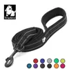 Truelove Soft Padded Mesh Dog Leash Reflective Nylon Walking Training Dog Leads Stock Running Dog Pet Leash 5 Color 110cm 1020258K