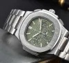 2023 brandneue Herren-Armbanduhren der Serie 5740, automatische mechanische Uhren für Damen, Luxusuhr, braunes Zifferblatt, Roségold-Edelstahlarmband