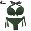 Swim wear EONAR Bikini Uniform Swimwear Ladies Set Bikini Push-Up Brazilian Cut/Classic Down Swimwear Sexy Swimwear Plus Size aquatic sports 240311