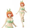 20CM Anime Nakano Yotsuba Figure les Quintuplets par excellence mignon maillot de bain Sexy modèle d'action jouet cadeau Y12216246826