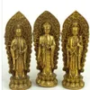 Sam West Copper Buddha Amitabha Mahasthamaprapa Avalokiteshvara Buddha258l