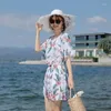 Women's Swimwear Bikini Fashion Sexy Korean Edition Conservative Split Beach Three Piece Surfing Female