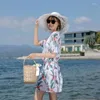 Women's Swimwear Bikini Fashion Sexy Korean Edition Conservative Split Beach Three Piece Surfing Female