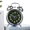 Andere Uhren Zubehör 3 Zoll Twin Bell Super lauter Wecker mit Nachtlicht für schwere Schläfer Bett Desktop Student Dekor Reloj DespertadorL2403