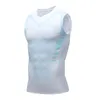 Zomer Bodybuilding Tank Top Mannen Elastisch Mouwloos Shirt Compressie Gym T-shirt Plus Size Basketbal Vest Tops Gym Kleding 240304