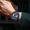 Curren мужские часы лучший бренд класса люкс хронограф кварцевые мужские часы водонепроницаемые спортивные наручные мужские часы из нержавеющей стали 240305