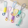 Porte-clés Lanyards Mesh Landyard Fluorescent Pendentif Mobile Téléphone Sangle Sac Tressé Corde Porte-clés Mode Creative Décoratif Keycord Accessoires ldd240312