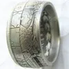 HB11 Handmake Coin Ring Door HOBO Morgan Dollars Verkopen Voor Mannen of Vrouwen Sieraden US size8-16268m