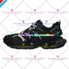 Designer Triple-S Track 3.0 Casual Shoes Sneakers Black Green Transparent Kväve Crystal Outrole 17FW Running Shoes Mens Womens Outdoor Trainers 132 235