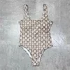 Biquíni designer moda swimwear impressão carta sexy maiô verão biquinis femininos roupas de praia