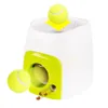 Automatische hondenvoeder entertainment Training Toys Interactive Tennis Ball Launcher Gooi Ball Machine Pet Food Emission Device Y202S
