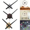Dreamburgh Reloj de pared 3D Engranaje de madera creativo DIY Reloj Mecanismo de movimiento de cuarzo Juego de reparación 3 colores Kit de decoración del hogar Piezas Herramienta H1297D