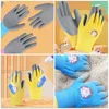 Disposable Gloves 3 Pairs Children's Labor Protection Oven Kids Gardening Gardener Working Pruning For Sports Emulsion Durable Protective