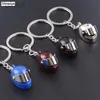 Keychains Lanyards Hot metal Motorcycle Key Chain Fashion Stereo Motorcycle Safety Auto Bag Car Key Ring KeyChain Gift jewelry 17021 ldd240312