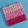 81Pcs Rose Bath Body Flower Floral Soap Scented Rose Holding Flowers Essential Wedding Valentine'S Day Gift mix colors Christ295P