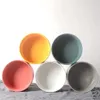 Ceramic Marble Pet Bowl Suitable for Pets To Drink Water and Eat Food Have Various Color Dark Green Pink Gray White Y200922269T