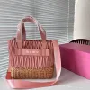 Bamboo منسوجة سلة سلة صيفية Bag Bag Beach Holiday Tote Luxurys Designer Pags Designer Bags Bags Bag Bag Women