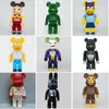 Декоративные предметы, фигурки 28 см 400 Bearbricklys for ka, экшн-фигурки, мультяшные блоки, куклы-медведи, коллекционные модели из ПВХ, игрушки Ani257d