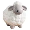 Nordic ins modern minimalist style Creative home personality bedroom room small display small sheep ceramic piggy bank263g