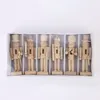 6pcs Wooden Nutcracker Doll Decoration DIY Blank Paint Toy Wooden Unpainted Doll For Kids DIY Soldier Figurines Table Ornaments C0203n