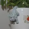 Figurines de dinosaures en résine, tasse suspendue, modèle Dragon, accessoires, décoration de Pot de fleur résistante aux intempéries, pour la maison et le bureau, 1 pièce, 240305