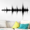 Stickers muraux Audio Wave Stickers son amovible enregistrement Studio musique producteur chambre décoration chambre papier peint DW6747263Z